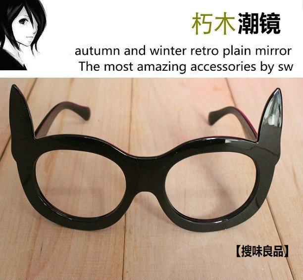 商务复古平光镜无镜片原宿可配近视眼镜架古巨基权志龙同款眼镜框