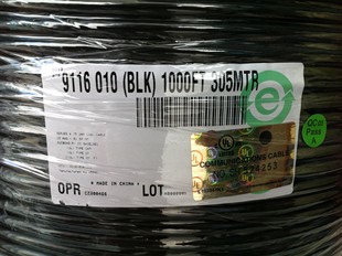 u美国RG6百通belden型号9116有线电视catv同轴电缆75