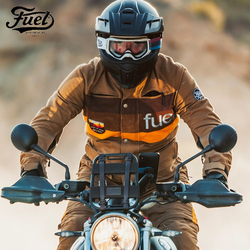 凯夫拉耐磨可拆护具公路拉力服