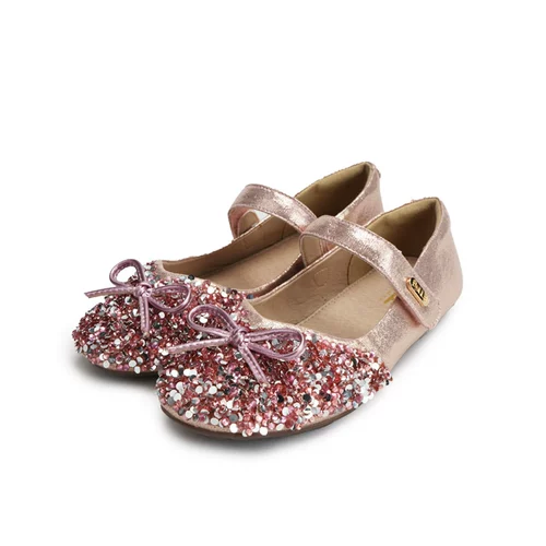 Детская обувь для кожаной обуви для принцессы, модные трендовые туфли, подходит для подростков