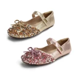 Детская обувь для кожаной обуви для принцессы, модные трендовые туфли, подходит для подростков