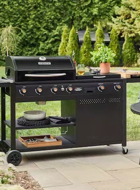 国家补贴美国BAKERSTONE黑石户外庭院酒店别墅披萨炉烧烤炉烤架