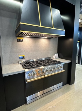 美国Thorkitchen限量款开放式厨房48英寸多眼燃气烤箱灶一体国补