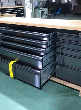 thor美式72英寸黑钢家用车库大型多功能汽修工具柜推车赛车工作站