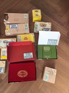 古巴雪茄雪松保湿木盒cigar帕特 猪猡高希霸实木盒首饰盒收纳盒雪