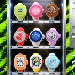 POP SUNDAY&RELAX-WILD野马名表2.0系列盲盒毛绒公仔玩偶腕表礼物