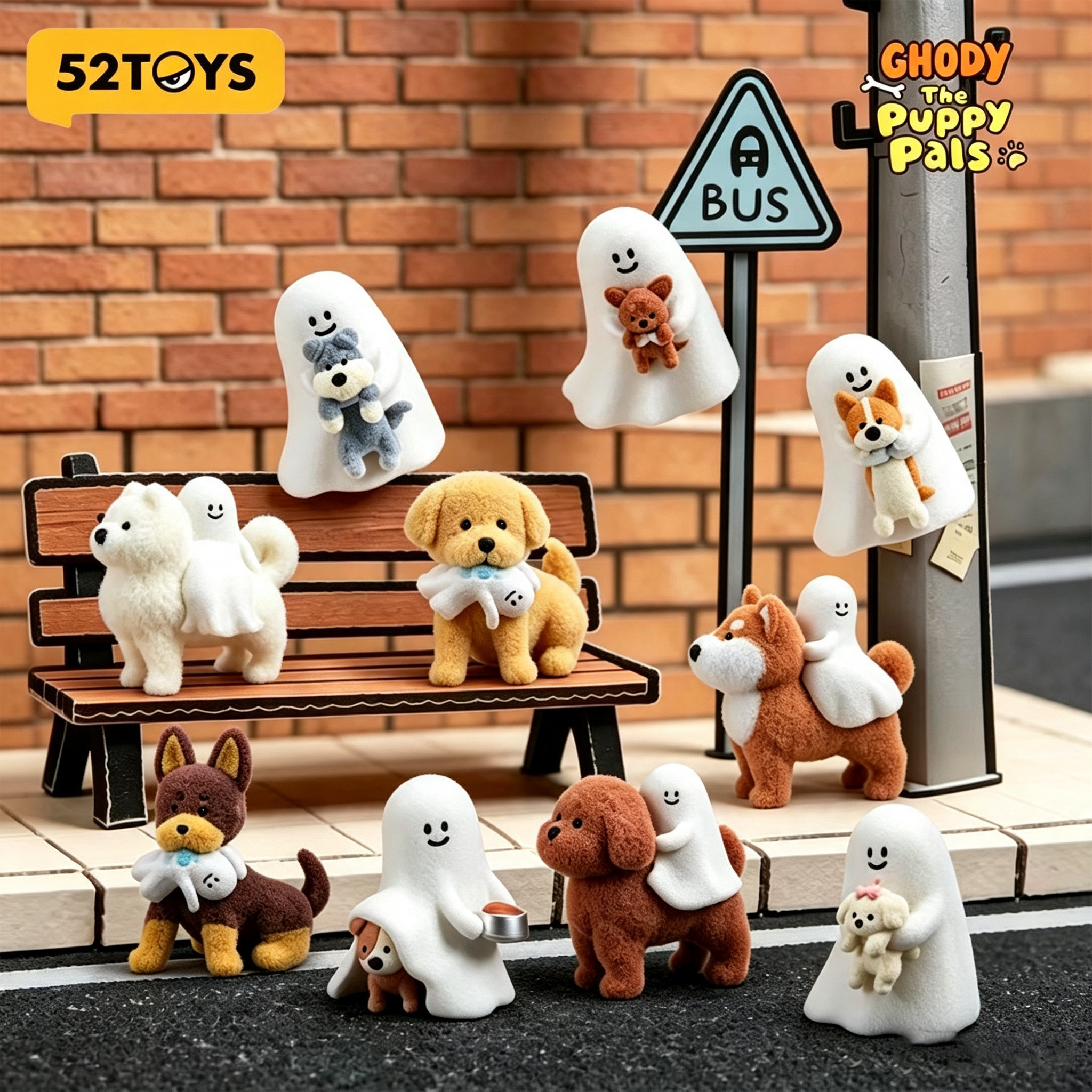 52TOYS小幽灵第二弹好朋狗系列