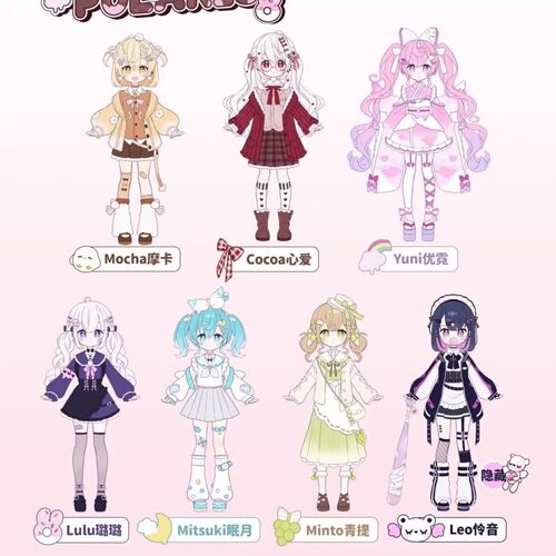 闪烁北极星系列盲盒8分BJD摆件