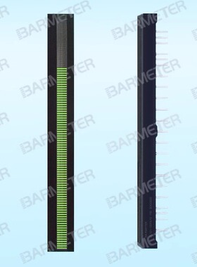 BL101-1004F 101段100mm 黄绿色 LED光柱显示器件