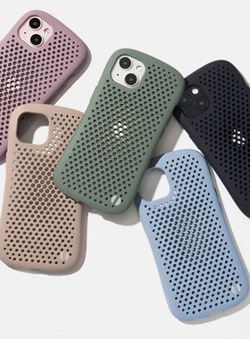 小蛮腰iPhone15手机壳苹果14硅胶透气13防摔Pro全包小众个性气囊PLUS防滑原创软壳高级情侣散热6透明送挂绳潮