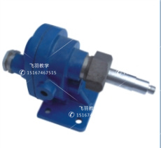 机构运动简图绘侧模型  带溢阀齿轮泵