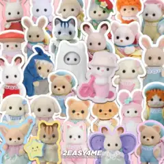 Cute Cartoon Plush Doll Game Console Mobile Phone iPad Computer Japanese Waterproof DIY Decorative Personalized Stickers
