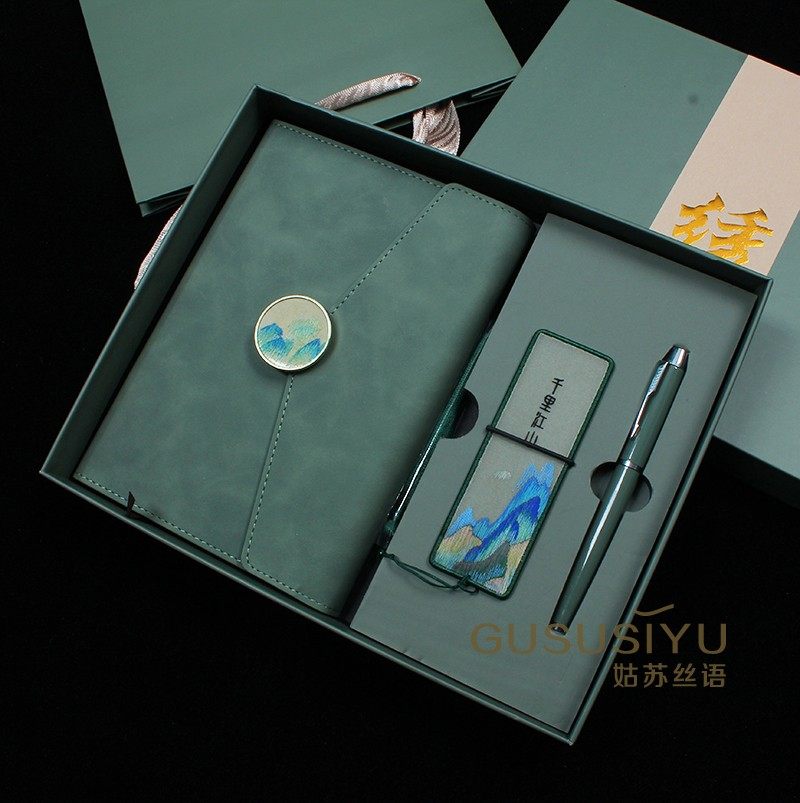 中国风苏绣地域文化特色出国礼物