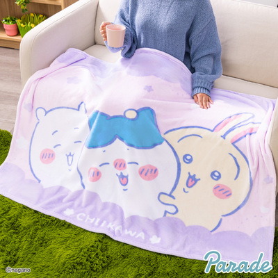 chiikawa乌萨奇吉伊飞鼠古本毯子