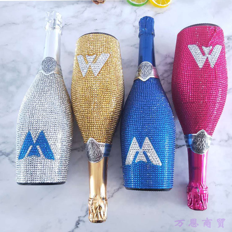 钻石起泡酒土豪金单支特惠聚会
