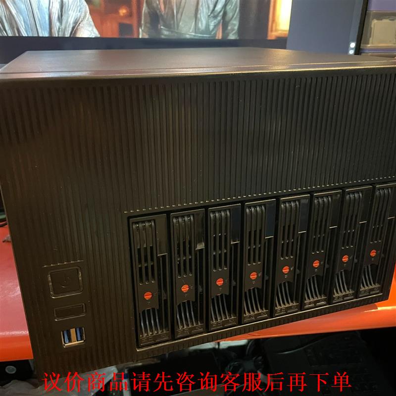 拓普龙8盘位机箱，2022款，主板华硕ROG X79主板，处