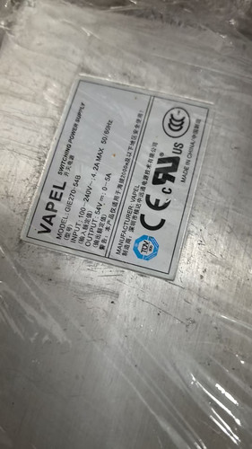 二手GIE270-54B开关电源 八个都要1500出，非质量问题不换