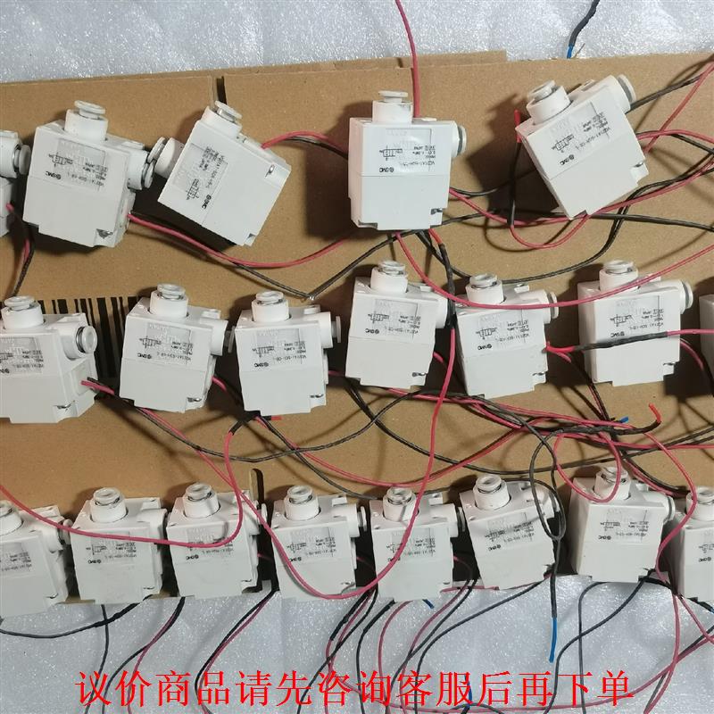 拆机20个日本SMC电磁阀ⅤQ21A1-5GH-C6-L成色