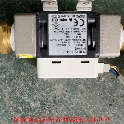 拆机SMC流量计 PFMB7501-04-D  PF3W72