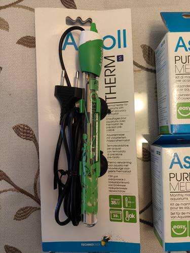 Askoll鱼缸加热棒自动恒温加温器水族箱小型乌龟迷你型防爆