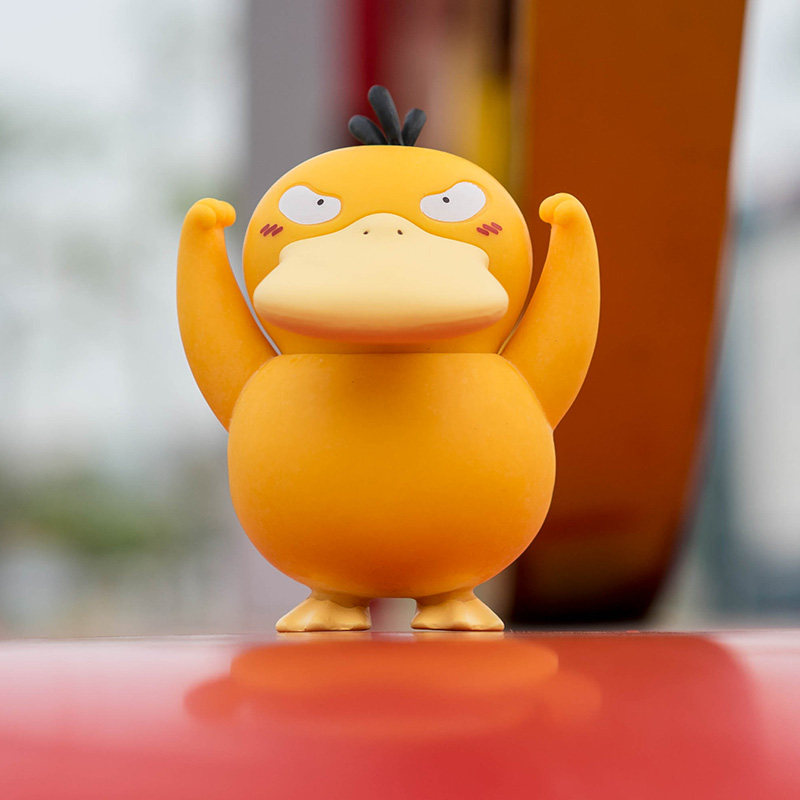 梦可宝宠物小精灵gk皮卡丘车载呆萌可达鸭模型桌面摆件网红手办