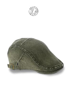 SLOGAN-前进帽复古英伦风日系百搭情侣同款文艺绣花款帽子