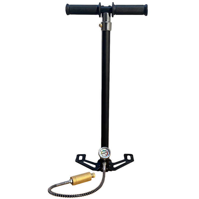 正品四级高压打气筒30mpa打高压省力耐用40mp轮胎气瓶