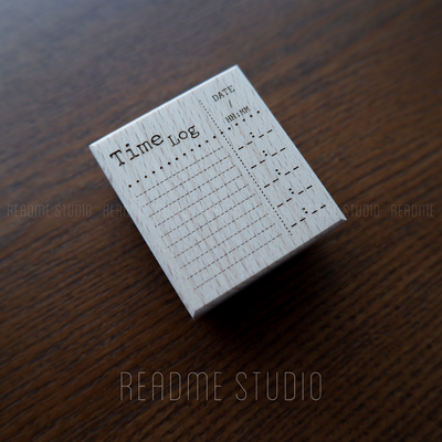 【新品】Time Log时间记录印章 不是时间轴柳比歇夫时间统计