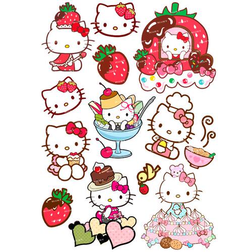 HELLOKITTY三丽鸥贴纸可爱动漫