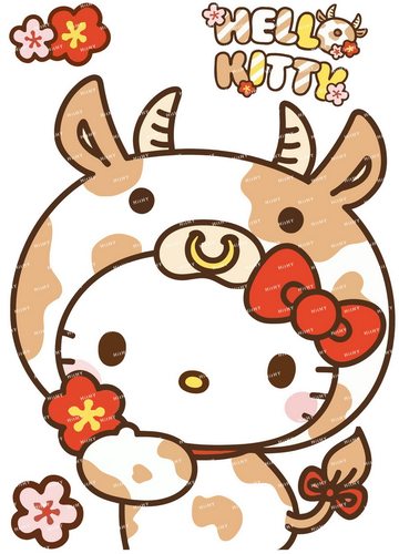HELLOKITTY三丽鸥贴纸可爱动漫