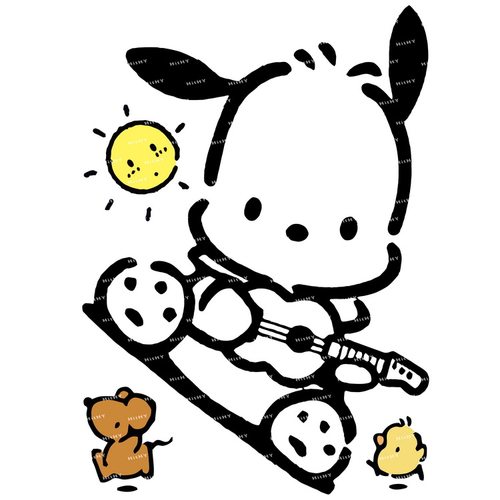帕哈狗Pochacco卡通可爱动漫贴纸