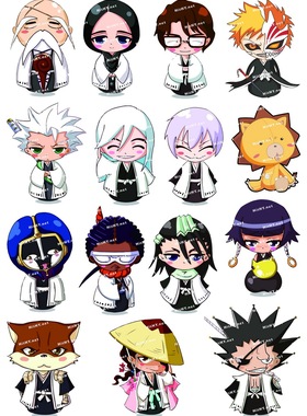 中号F0101-03死神-卡通动漫 笔记本电脑手机死飞汽车旅行箱贴纸