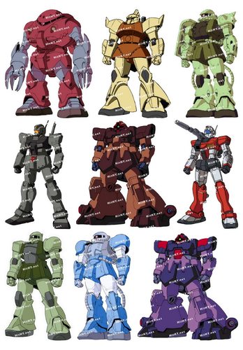 大号F0282-18高达GUNDAM水怪动漫笔记本电脑手机旅行拉杆箱贴纸
