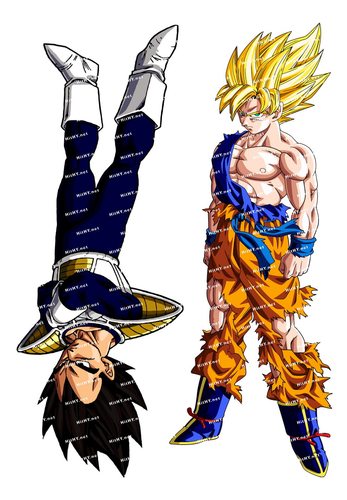 大号F0080-28龙珠DRAGON BALL-卡通动漫笔记本电脑旅行箱贴纸防水