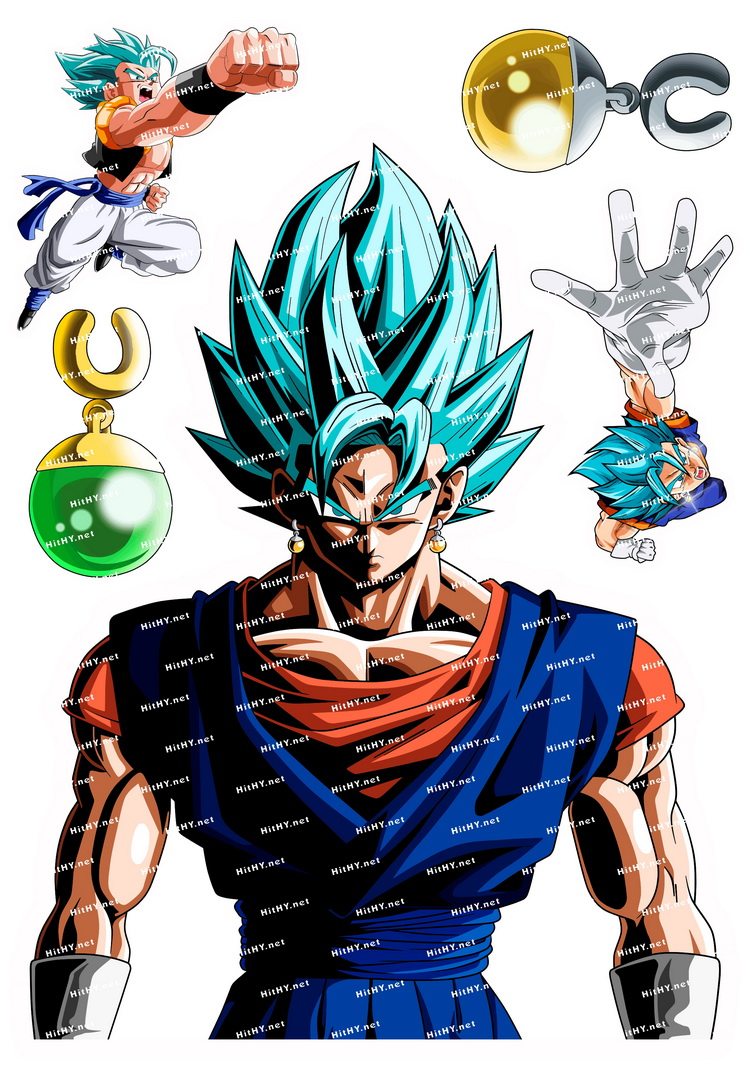 大号f0080-37龙珠超dragon ball卡通动漫笔记本旅行拉杆箱贴纸
