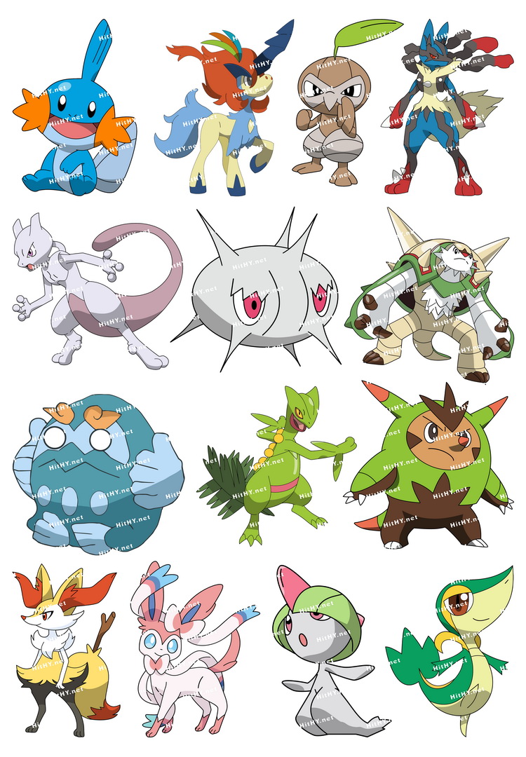 皮卡丘行李旅行拉杆箱贴纸