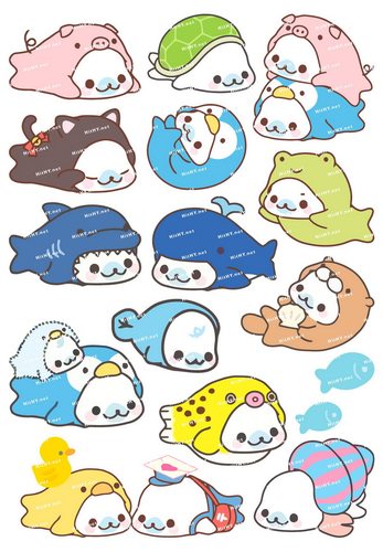 海豹宝宝三丽鸥Sanrio动漫电脑