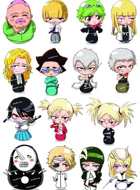 小号F0101-02死神-卡通动漫 笔记本电脑手机死飞汽车旅行箱贴纸