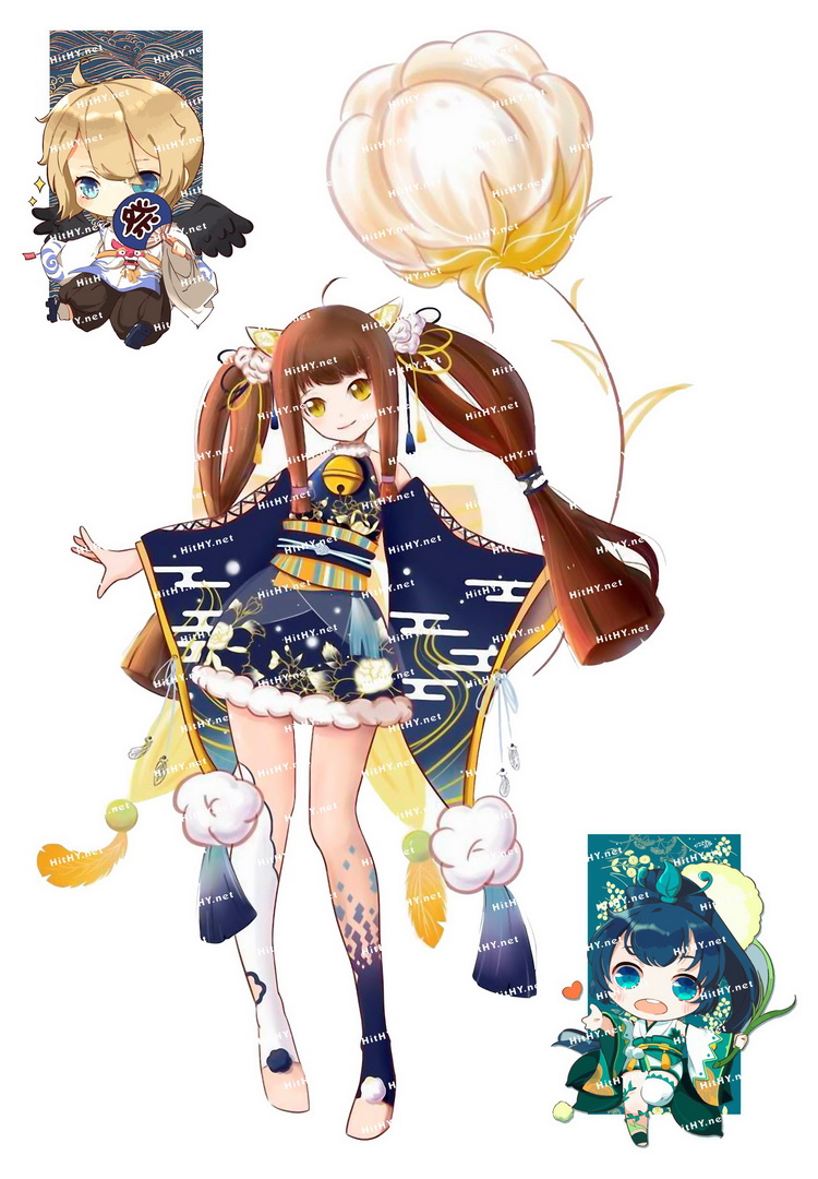 大号F0252-47阴阳师卡通动漫电脑笔记本手机旅行拉杆箱贴纸防水