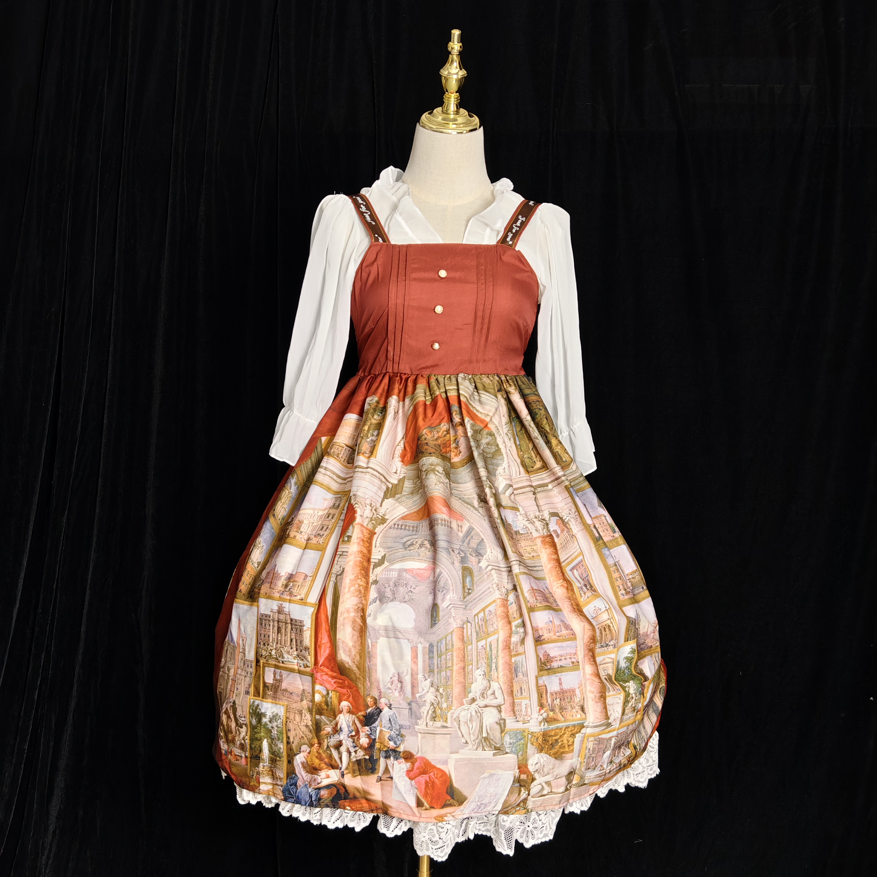 北熊cosplay服装出租 Lolita 皇家美术馆洛丽塔小裙子 jsk 山