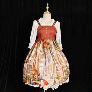 北熊cosplay服装出租 Lolita 皇家美术馆洛丽塔小裙子 jsk 山