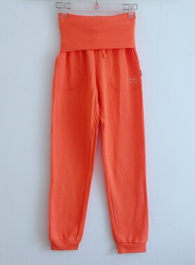 康妮雅家居睡衣高腰睡裤纯棉绒保暖护腰单条女长裤秋冬92432外穿