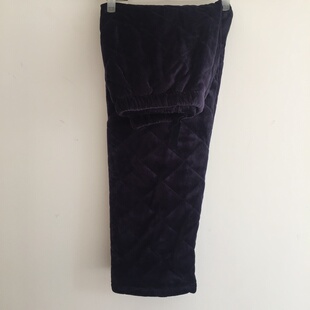 特价康妮雅家居服睡衣休闲舒适加厚夹棉平绒单条长裤男睡裤可外穿