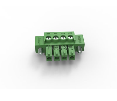 LC1M-3.5/3.81 Elinker两边带法兰小体积插拔式PCB端子 ULCE 认证