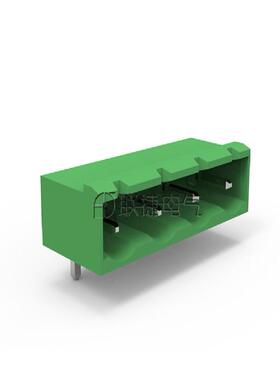 LZ1R-7.5/7.62 Elinker 绿色弯针插拔式针座 UL CE认证 厂家直销