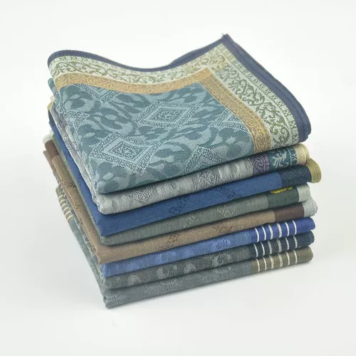 Хлопковый японский комфортный мягкий классический носовой платок, 80 шт