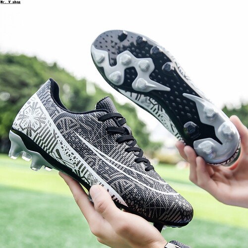 Football shoes men's anti slip professional training shoes