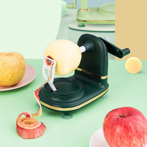 Portable household multifunctional fruit and apple peeler