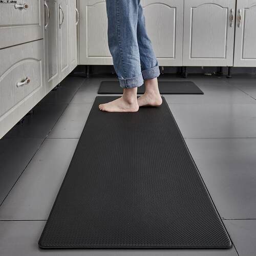 Kitchen floor mat waterproof, oil proof, anti slip foot mat