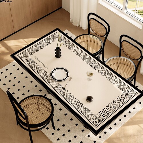 Home desk mat, oil resistant tablecloth, dining table mat